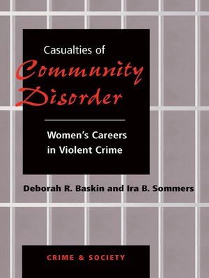 cover image of Casualties of Community Disorder